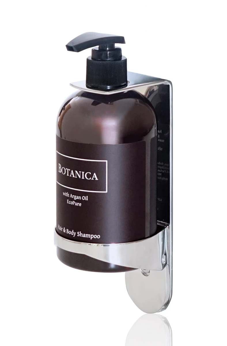 Halterung für Pumpspender Botanica, silber