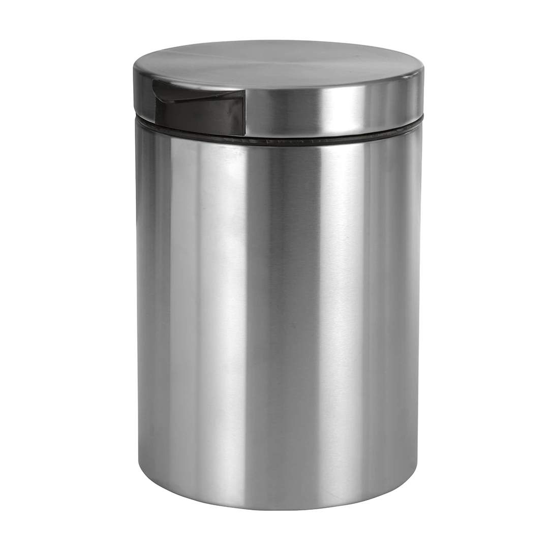 Wand-abfalleimer, Edelstahl matt, 3 l