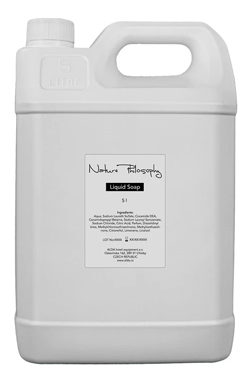 Flüssigseife, Nachfüllpackung für PS, 5l-Kanister, Nature Philosophy