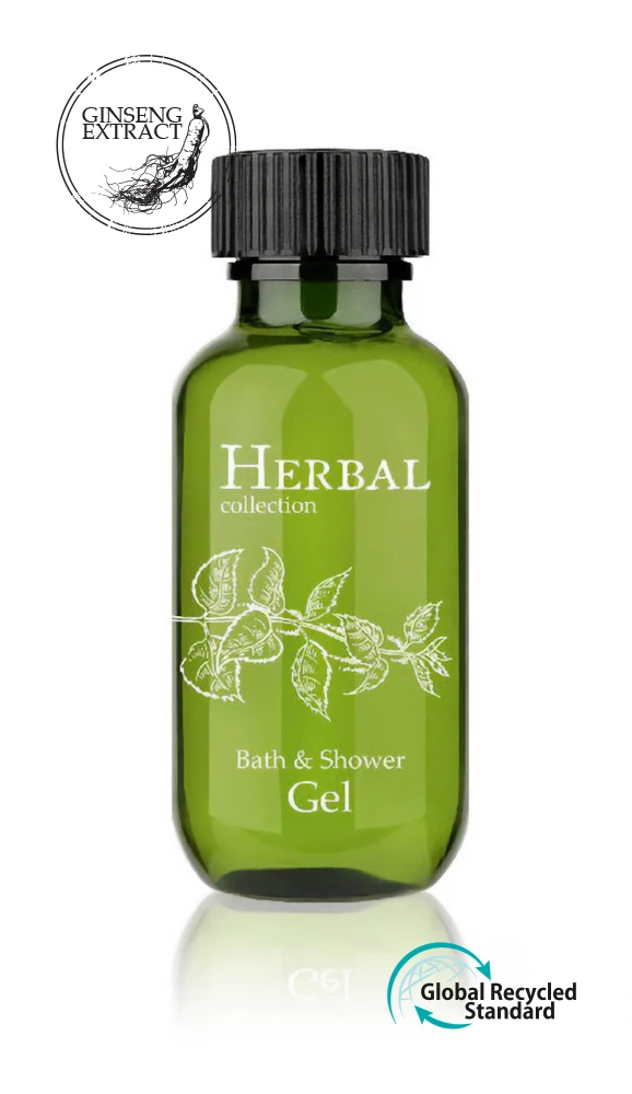 Bade- und Duschgel im Flakon, 37 ml, Herbal Collection