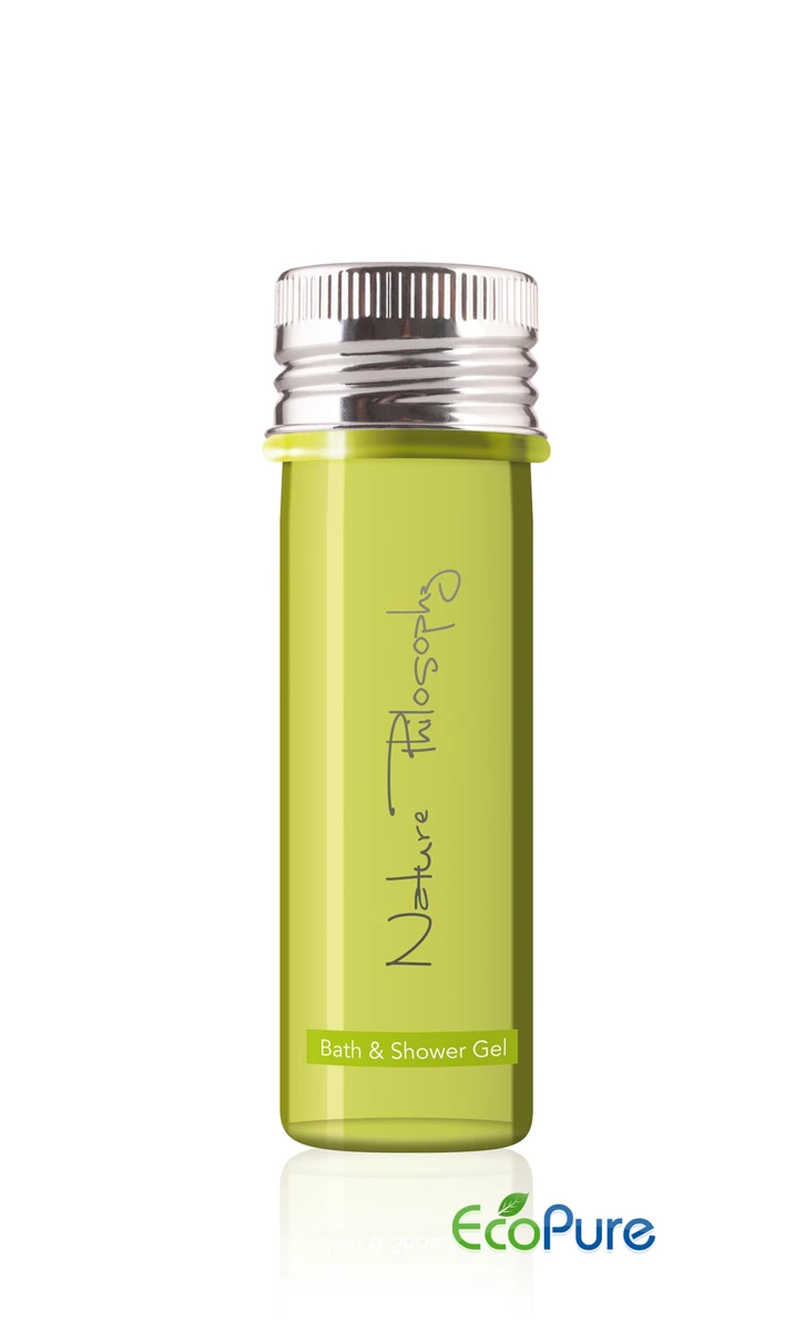 Bade- und Duschgel in der Flasche, 40 ml, Nature Philosophy