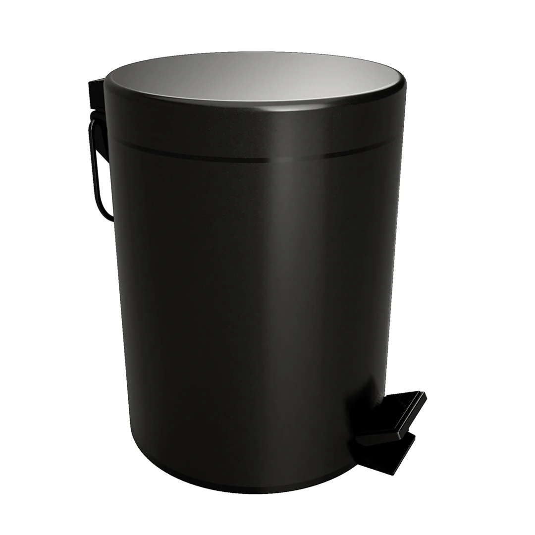 Treteimer, schwarz, 5 l