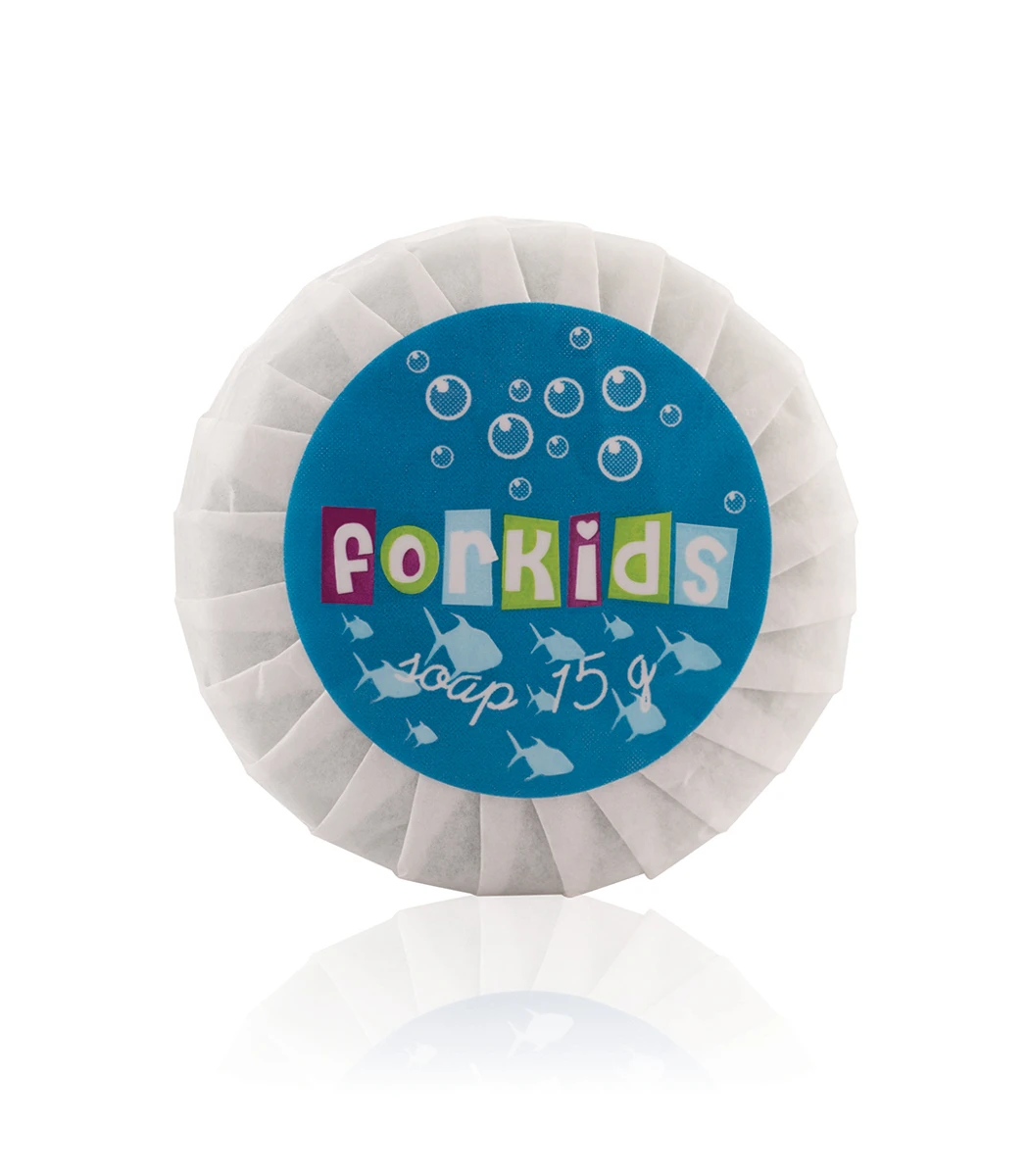 Seife in eingewickeltem Papier, 15 g, ForKids
