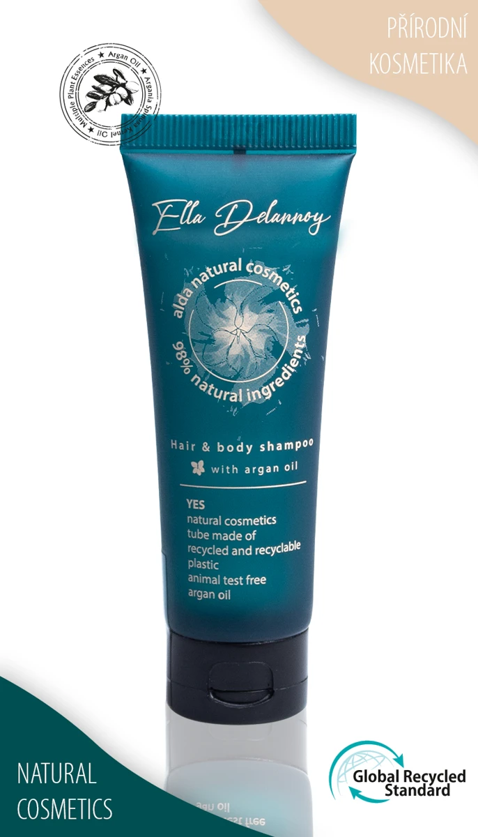 Haar- und Körpershampoo in der Tube, 30 ml, Ella Delannoy