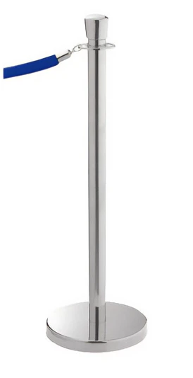 Absperrseil, chromglänzend, Höhe 95 cm