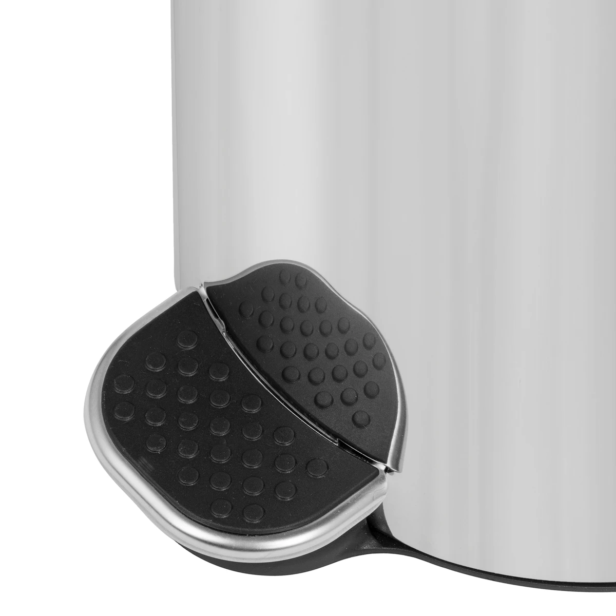 Treteimer, Edelstahl glänzend, 3 l