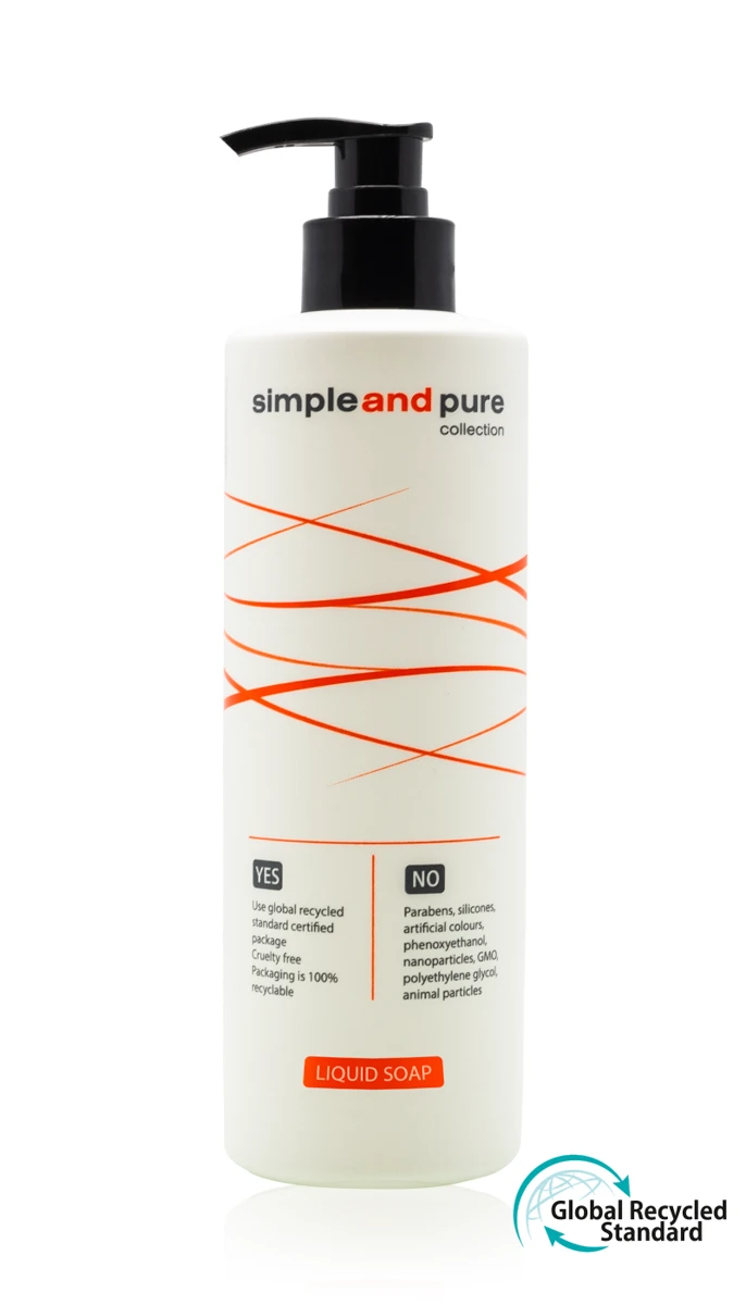 Flüssigseife, Pumpspender, 450 ml, Simple and Pure