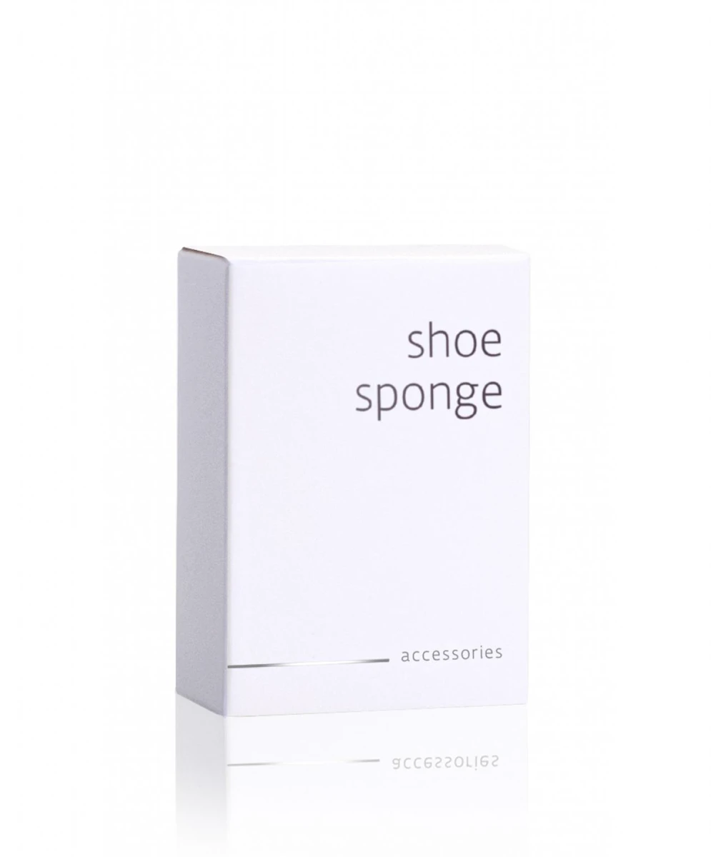 Schuhschwamm in Pappschachtel, White Accessories